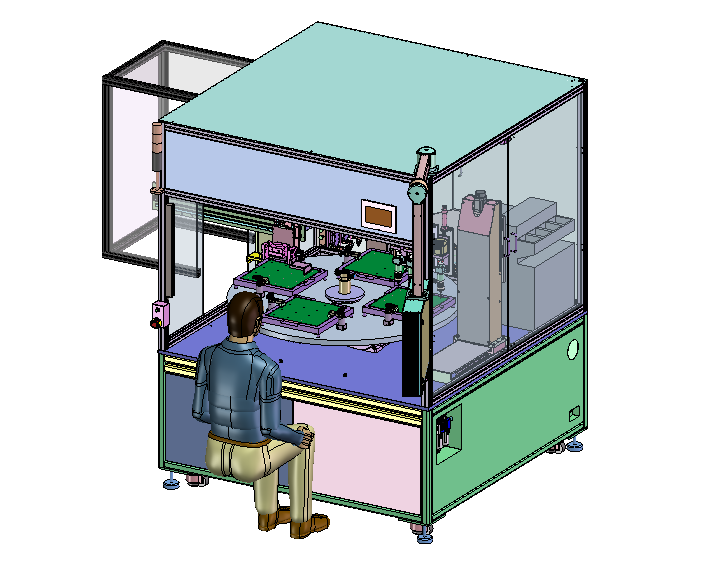 钻孔锁螺丝机台