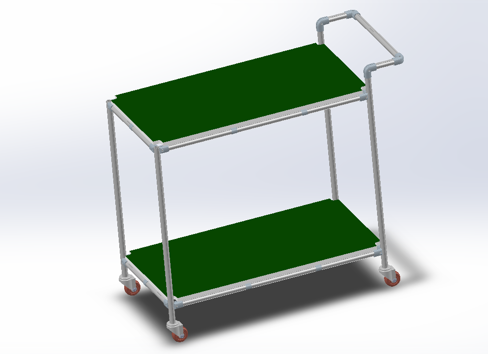 双层物料转运车