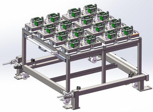 手动治具推车与其定位装置