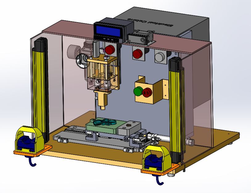 汽车线束插头电路板PCB压入工装