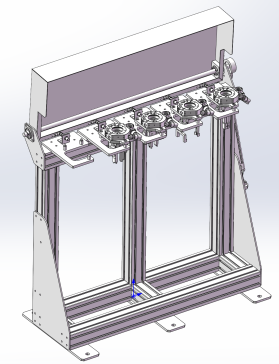 切换盘支架+抓手