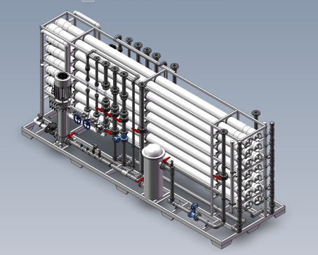 RO1膜撬装配方案1