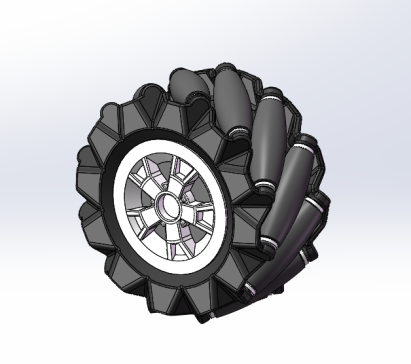 麦克纳姆轮模型