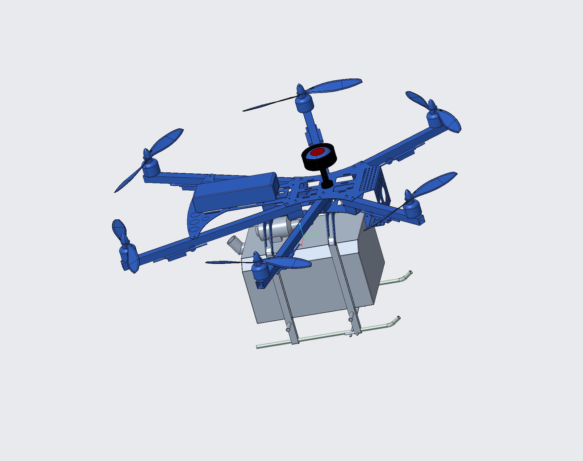 六旋翼农用无人机设计