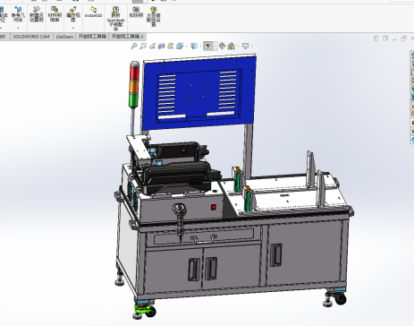 泳池清洁机器人半自动测试治具