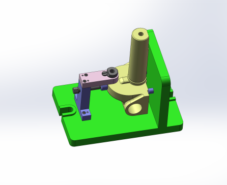 底板座架加工工艺及钻M10底孔夹具设计【三维SW】