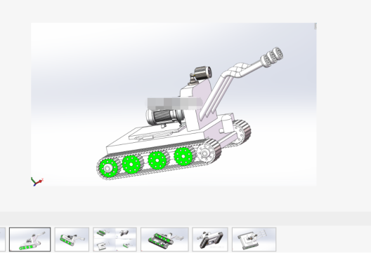 洒水车履带自走式打药机三维SW2016带参==1386331=70