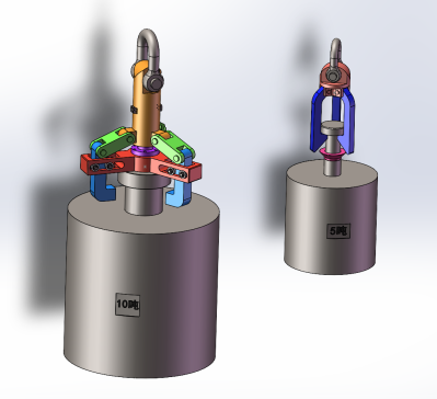 两种吊具设计方案