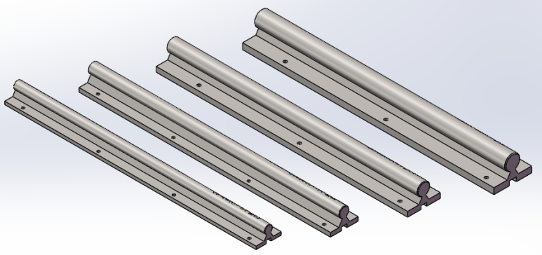 圆柱形导轨TBR  4款