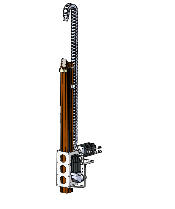 Z轴齿轮齿条升降机构