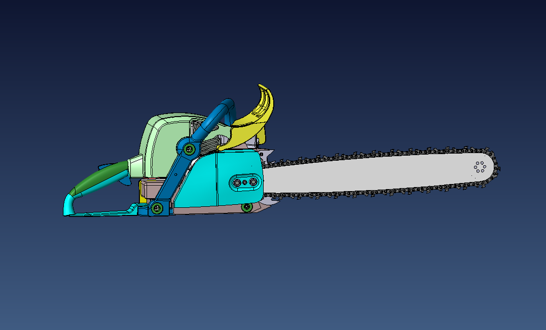 汽油锯 电链锯图