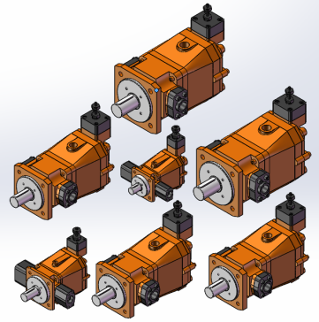 轴向柱塞泵 JGC系列 7款