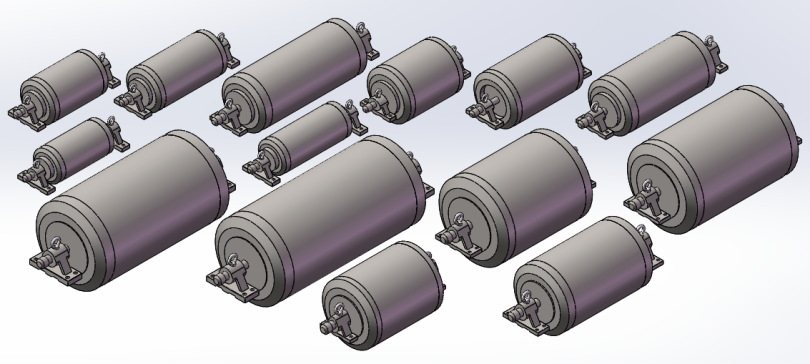 油冷式电动滚筒 TDY型 14款