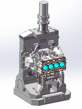 缸体机加工机床夹具