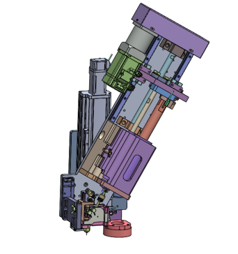 螺杆阀点胶模组