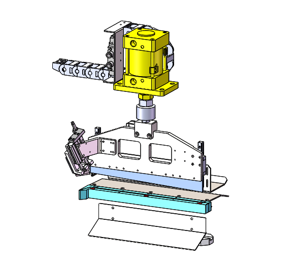 气动裁切刀组件