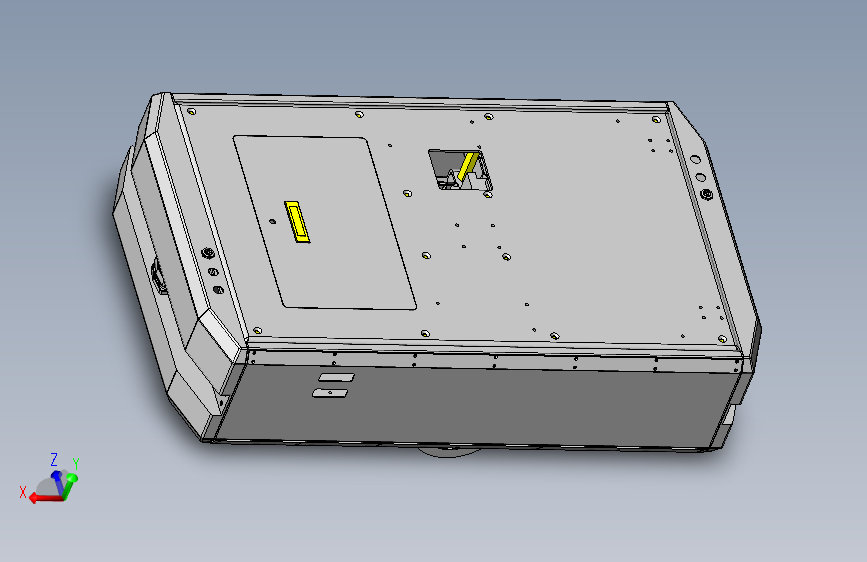 AGV视觉导航机器人底盘设计--800