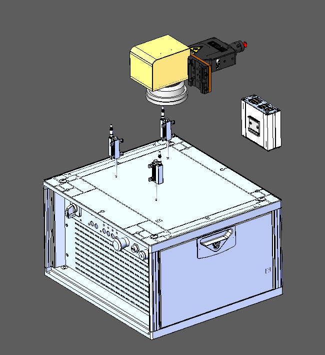 半导体200W 激光焊接组件