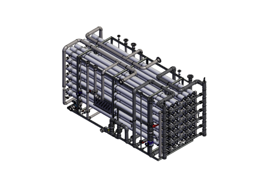 二级RO装置（2套同撬）