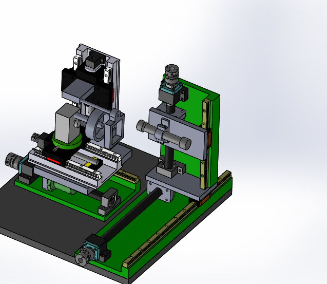 刀具钝化检测系统支撑装置结构设计【三维SolidWorks】--875