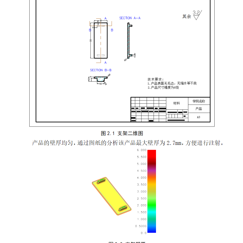 支架注射模具91592-全开波--450