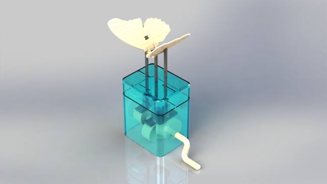 diy机械蝴蝶