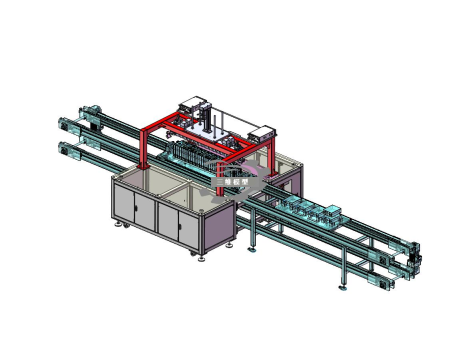 电芯模组EOL测试3D模型图纸下载_机械数模资料