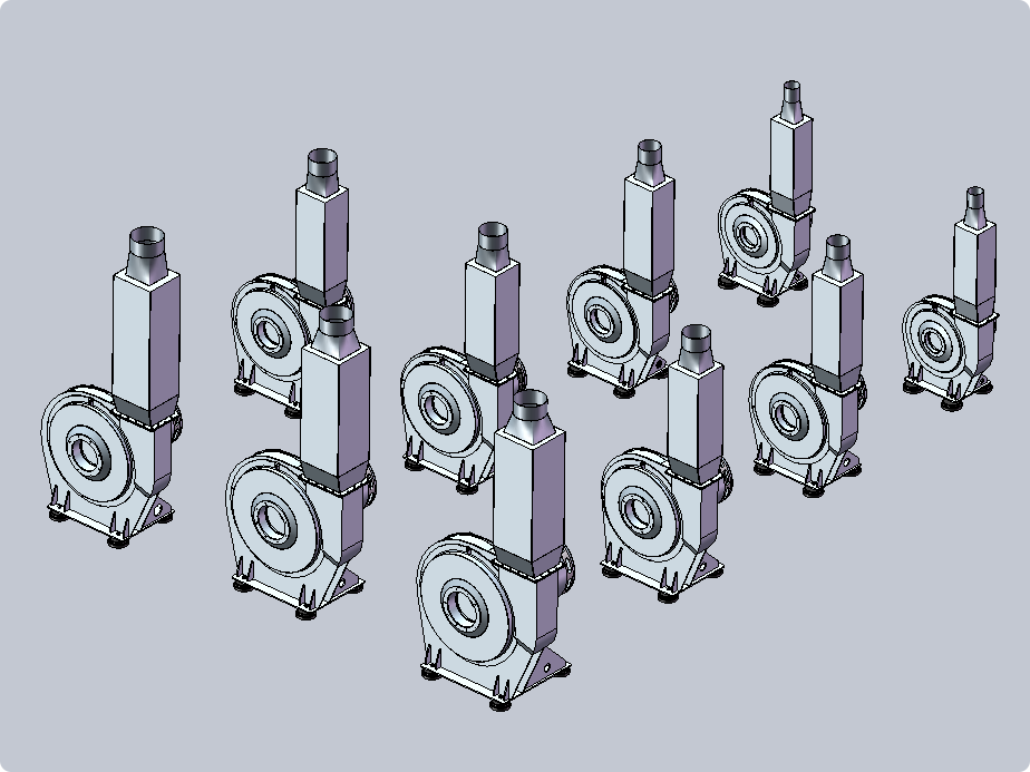 风机 静音风机 粉末风机10规格 5.5KW~55KW
