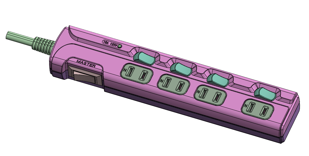 公牛插座模型1