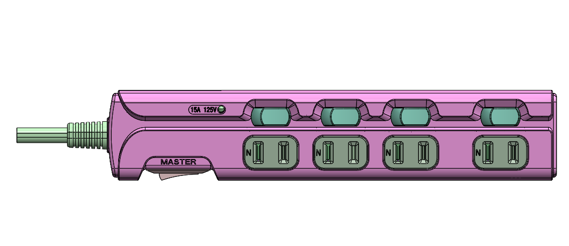 公牛插座模型1