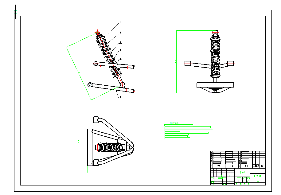 农用电动汽车底盘设计含SW三维+CAD+说明书--700