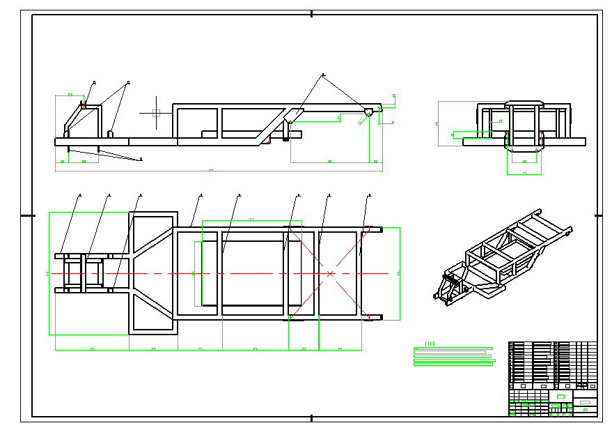 农用电动汽车底盘设计含SW三维+CAD+说明书--700