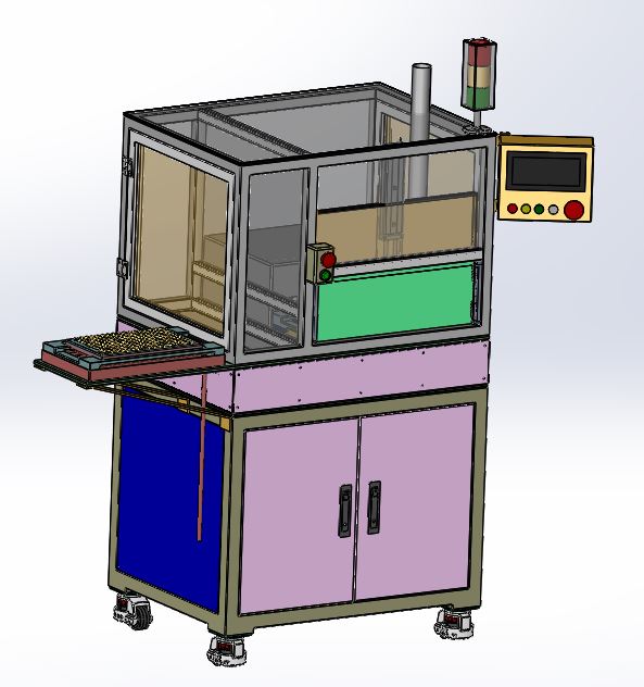 加工工位3D模型
