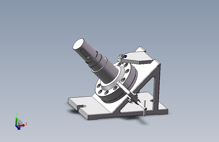 输出轴加工工艺及钻2-φ8孔夹具设计【含三维proe和SolidWorks】