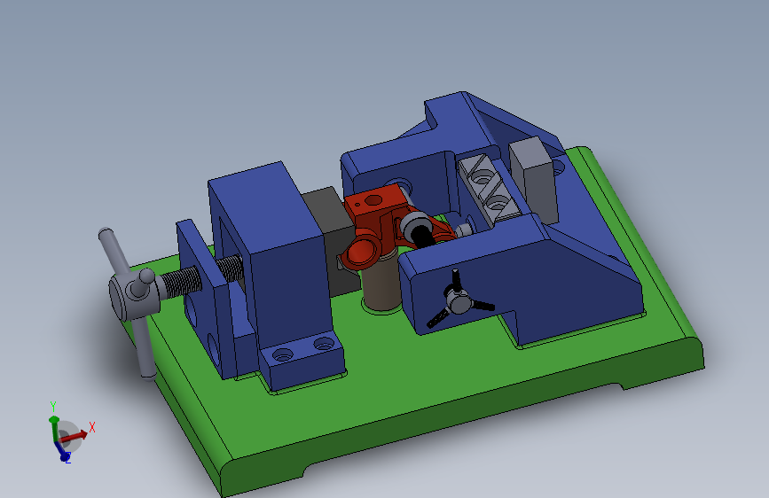 气门摇臂轴支座加工工艺及铣下底面夹具设计【含三维SolidWorks和UG】【原创】