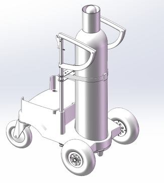 氮气瓶转运器具