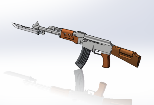 AK47枪