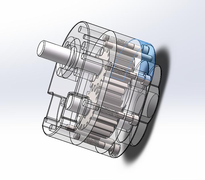 Q180-外啮合齿轮泵的设计及运动仿真【三维SolidWorks】