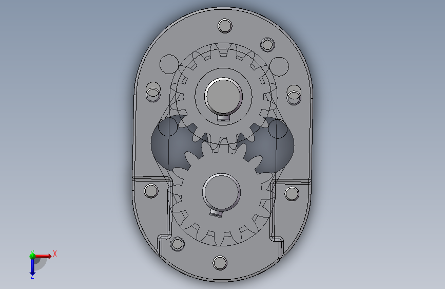 Q180-外啮合齿轮泵的设计及运动仿真【三维SolidWorks】