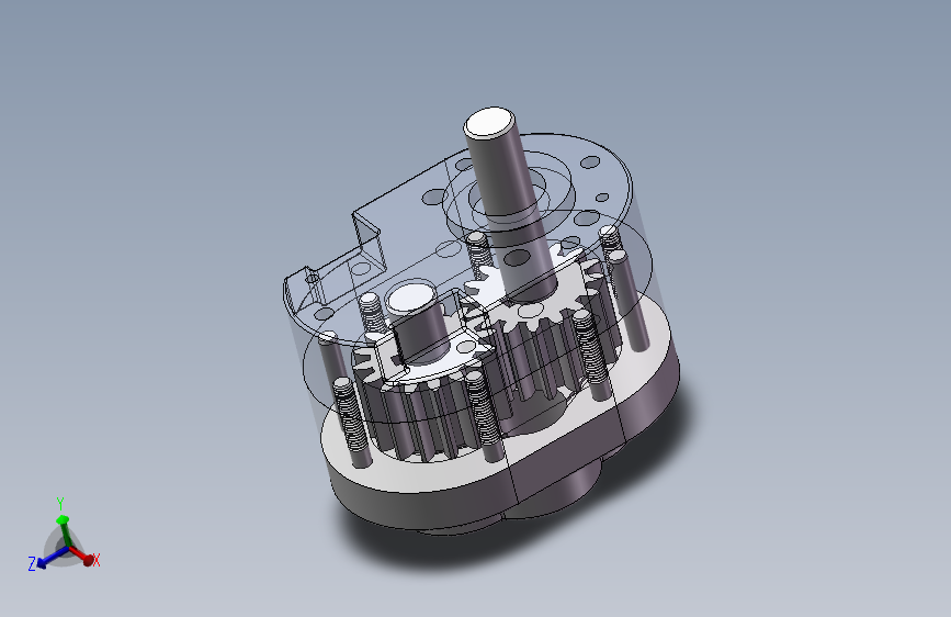 Q180-外啮合齿轮泵的设计及运动仿真【三维SolidWorks】