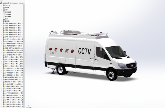 电视台微波车（奔驰524）