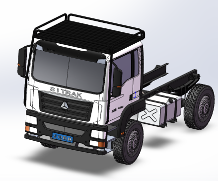 豪沃4X4底盘