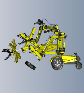 工业机器人 mechanical-arm SE STP STL