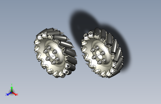 麦克纳姆轮 andymark-mecanum-wheels-6in INV STP