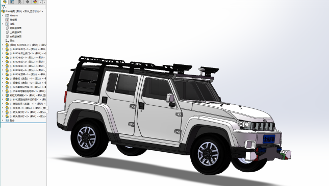 BJ40检测车