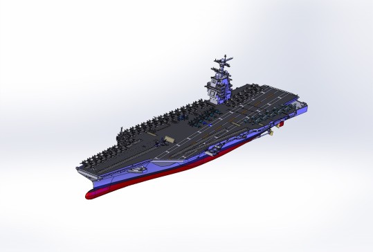 福特级航母以及舰载机-CVN78=1340672=600+SW