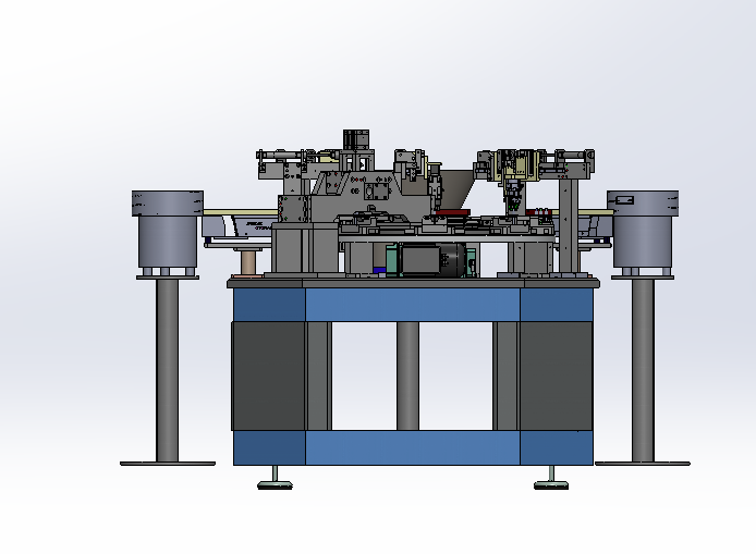 门锁装配专机三维