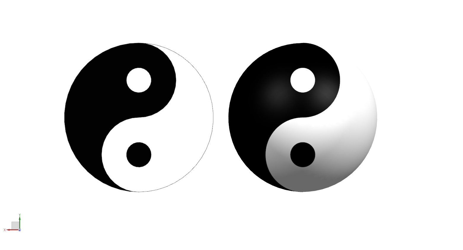 太极阴阳鱼
